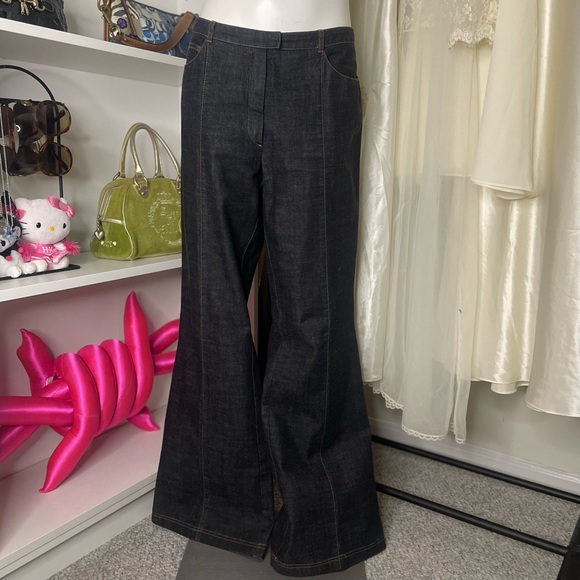 Escada lace up jeans - Picture 4 of 9